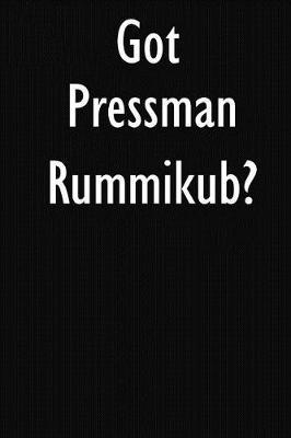 Got Pressman Rummikub?: Pressman Rummikub Diary Journal