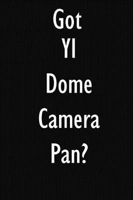 Got YI Dome Camera Pan?: YI Dome Camera Pan Diary Journal