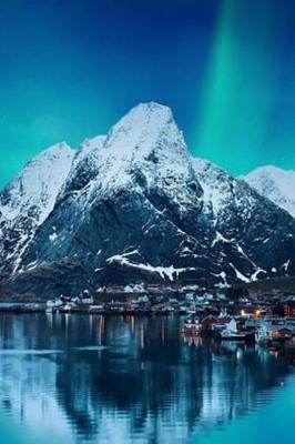 Mountain Journal: Blank-Lined Journal with Mountain Image at the Bottom of Every Page