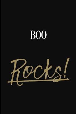 Boo Rocks!: Boo Diary Journal Notebook