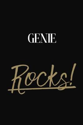 Genie Rocks!: Genie Diary Journal Notebook
