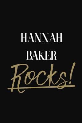 Hannah Baker Rocks!: Hannah Baker Diary Journal Notebook
