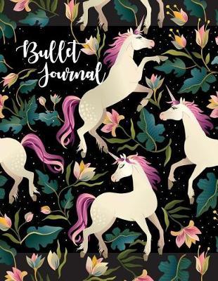 Bullet Journal: Cute Unicorn Bullet Journal Notebook Dotted Sketch Book Diary Dot Grid Pages, for Women and Girl Minimalist Planner Perfect Bound Softcover