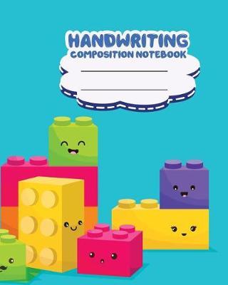 Handwriting composition notebook, Cute colorful emoji lego: Kids school supplies,100 Sheets Primary Journal K-2nd Grade