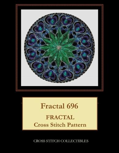 Fractal 696: Fractal Cross Stitch Pattern