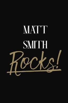 Matt Smith Rocks!: Matt Smith DIARY JOURNAL NOTEBOOK