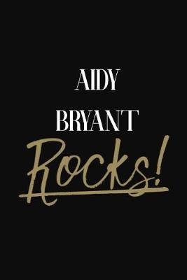 Aidy Bryant Rocks!: Aidy Bryant DIARY JOURNAL NOTEBOOK