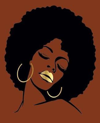 Black Magic Girl: Afro Brown Unruled Journal Notebook (7.5 X 9.25)200 Pages for Boys, Kids, Girls, Teens, Notebook, Sketchbook (Blank Sketch Book, Sketch Book, Sketch Notebook, Blank Drawing Book, Blank Page Journal, Blank Notebook 7.5 X 9.5)