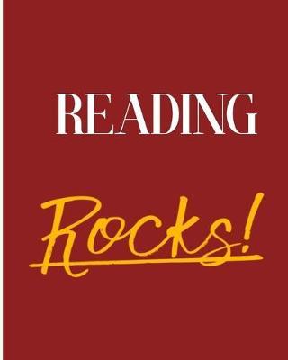 Reading Rocks!: 2018 - 2019 8 x10  18 Months Premium  On-the-Go  Diary Journal Landscape Notebook Calendar Planner