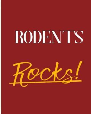 Rodents Rocks!: 2018 - 2019 8x10 18 Months Premium On-the-Go Diary Journal Landscape Notebook Calendar Planner