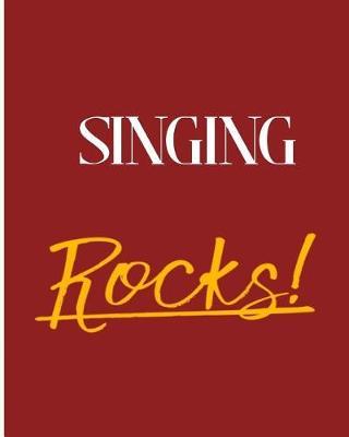 Singing Rocks!: 2018 - 2019 8x10 18 Months Premium On-the-Go Diary Journal Landscape Notebook Calendar Planner