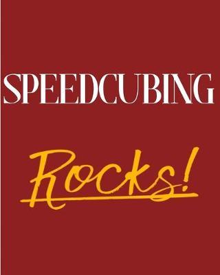 Speedcubing Rocks!: 2018 - 2019 8 x10  18 Months Premium  On-the-Go  Diary Journal Landscape Notebook Calendar Planner