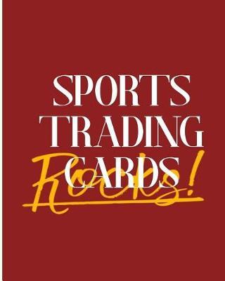 Sports Trading Cards Rocks!: 2018 - 2019 8x10 18 Months Premium On-the-Go Diary Journal Landscape Notebook Calendar Planner