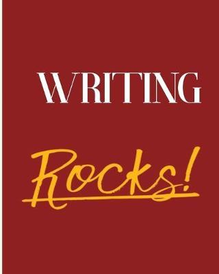 Writing Rocks!: 2018 - 2019 8 x10  18 Months Premium  On-the-Go  Diary Journal Landscape Notebook Calendar Planner