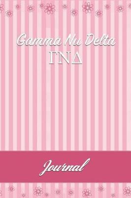 Delta NU Delta: Line Ruled Sorority Girls Journal - Great Present for Big or Lil Sister