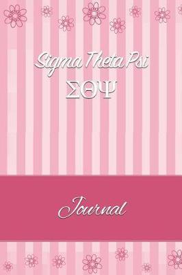 SIGMA Theta Psi: Line Ruled Sorority Girls Journal - Great Present for Big or Lil Sister