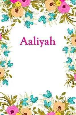 Aaliyah: Aaliyah Journal Diary Notebook