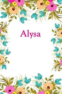 Alysa: Alysa Journal Diary Notebook