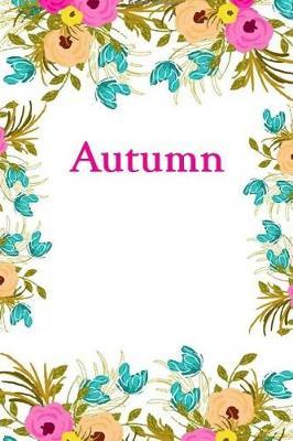 Autumn: Autumn Journal Diary Notebook