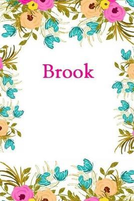 Brook: Brook Journal Diary Notebook