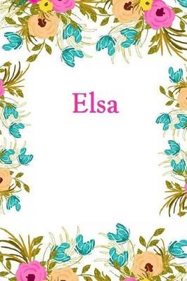Elsa: Elsa Journal Diary Notebook