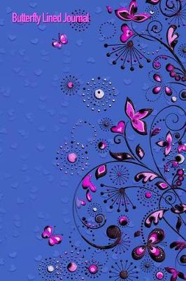 Butterfly Lined Journal: Butterflies, Moths, Plants and Flowers Pocket Notebook