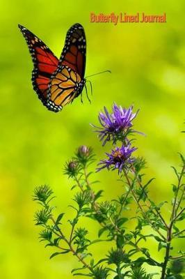 Butterfly Lined Journal: Butterflies, Moths, Plants and Flowers Pocket Notebook