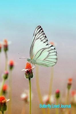 Butterfly Lined Journal: Butterflies, Moths, Plants and Flowers Pocket Notebook