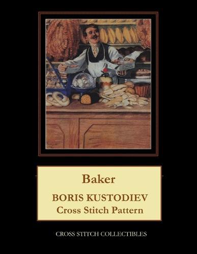 Baker: Boris Kustodiev Cross Stitch Pattern