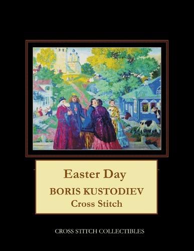 Easter Day: Boris Kustodiev Cross Stitch Pattern