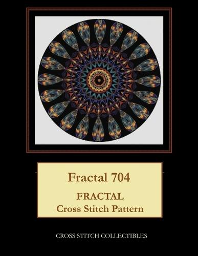 Fractal 704: Fractal Cross Stitch Pattern