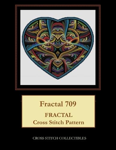 Fractal 709: Fractal Cross Stitch Pattern