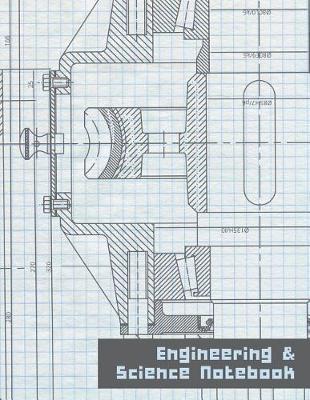 Engineering & Science Notebook: Math & Science Graphing Composition Book Grid Paper Notebook, Quad Ruled, 100 Sheets (Large, 8.5 X 11)
