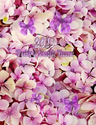 Planner 2018-2019 Academic Monthly & Weekly: 13 Months, November 2018 Through January 2020, 269 Pages, 2 Pages Productivity, Thick Paper 8.5 X 11 to Achieve Your Goals, Floral Cover