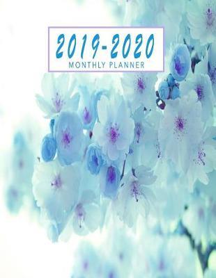 2019-2020 Monthly Planner: Two Year Calendar Planner - January 2019 - December 2020 Monthly Planner Schedule Organizer Agenda Planner Floral