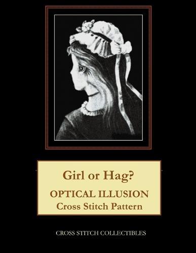 Girl or Hag?: Optical Illusion Cross Stitch Pattern