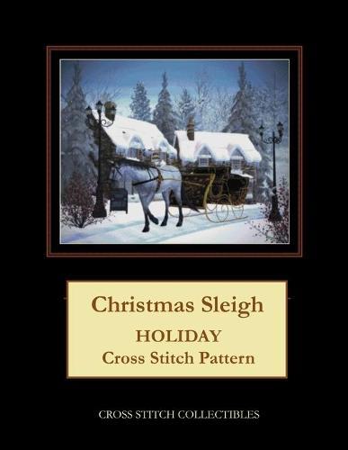 Christmas Sleigh: Holiday Cross Stitch Pattern