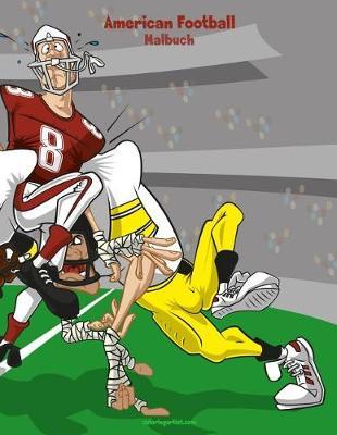 American Football Malbuch 1