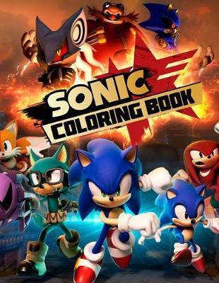 Sonic Coloring Book: Awesome Activity Book for Kids