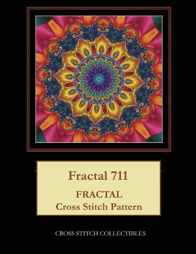 Fractal 711: Fractal Cross Stitch Pattern