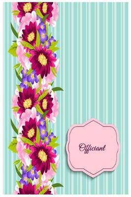 Officiant: Keepsake Note Book Journal for Wedding Party Members