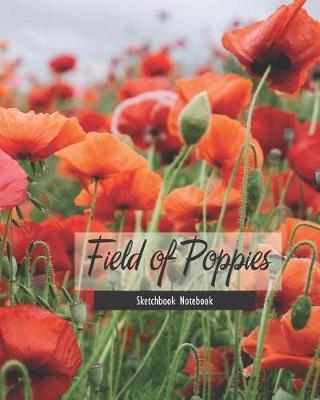Field of Poppies Sketchbook Notebook