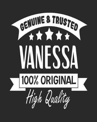 Genuine & Trusted Vanessa 100% Original High Quality: 8x10 Weekly Planner for Girls Named Vanessa