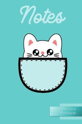 Notes Dot Grid Notebook: 120 Seiten Punktraster Notizbuch Katze T