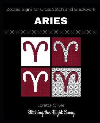 Aries Zodiac Signs for Cross Stitch and Blackwork
