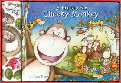A Big Day for Cheeky Monkey Book & Decal Set