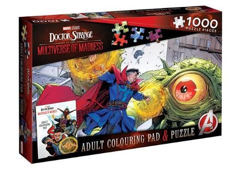 Doctor Strange in the Multiverse of Madness: Adult Colouring Pad and Puzzle (Marvel: 1000 Pieces)