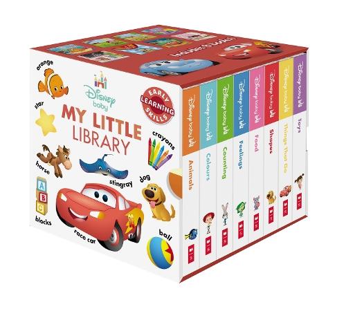 Disney Baby: My Little 8-Book Library Cube (Starring Lightning McQueen)