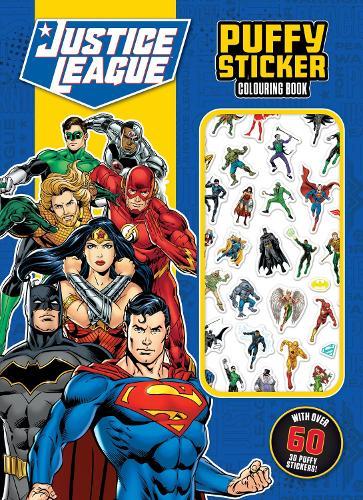 Justice League: Puffy Sticker Colouring Book (DC Comics: Starring Superman)