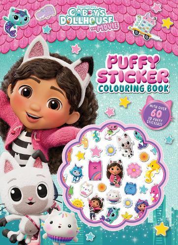Gabby's Dollhouse The Movie: Puffy Sticker Colouring Book (DreamWorks)